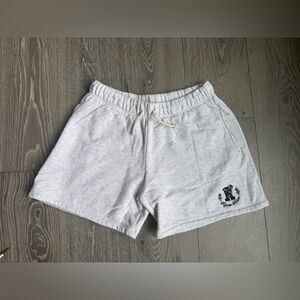 Ryoko Rain Heathered Sweat Shorts in Gray Size XXL